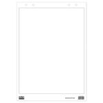 Блокнот для флипчарта "2х3" ("Дважды три", Польша), 30 листов, чистый, 58х83 см, B02