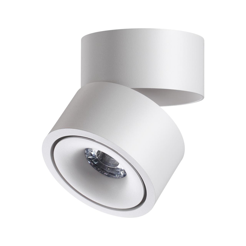 358774 OVER NT21 364 белый Светильник накладной светодиодный IP20 LED 15W 4000K 1300Лм 100-265V GRODA