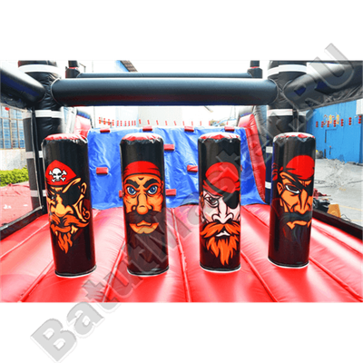 Коммерческий надувной батут "Черный пират"