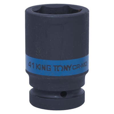 KING TONY (843541M) Головка торцевая ударная глубокая шестигранная 1", 41 мм