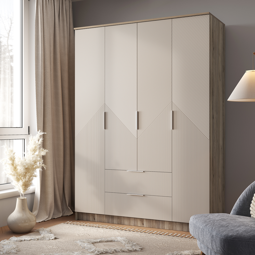 Шкаф 4-х створчатый Эмилия ШК-11