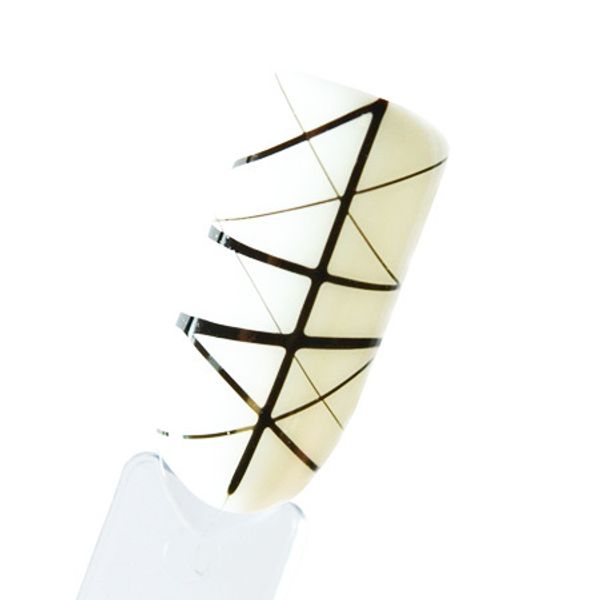 Patrisa Nail, Гель-краска Паутинка №S2 черная-дизайн