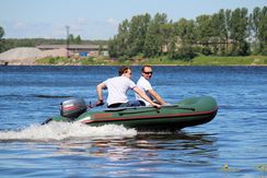 Лодка Мнев и К CATFISH 340 (оливковый)