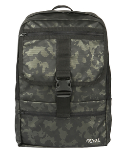 Рюкзак городской мужской Prival Грот 25л, тёмно-голубой камуфляж