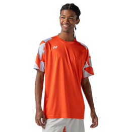 Теннисная футболка Yonex Practice - cyber orange