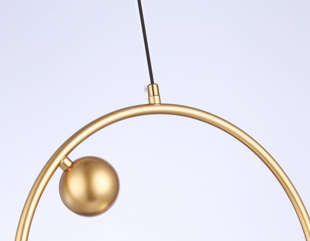 Светильник подвесной TR5428 GD золото G9 max 40W 350*110*1000