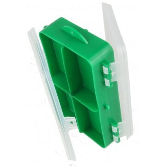 Коробочка для оснастки Helios двухсторонняя (зеленая)