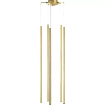 Подвесной светильник LED 25W 3000К L5T747433 золото Tubo Lightstar