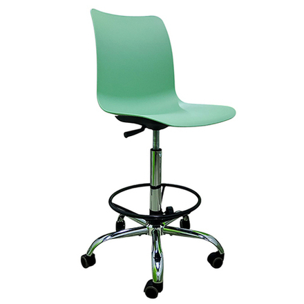Стул медицинский высокий COLLEGE COLOR SH25 Green