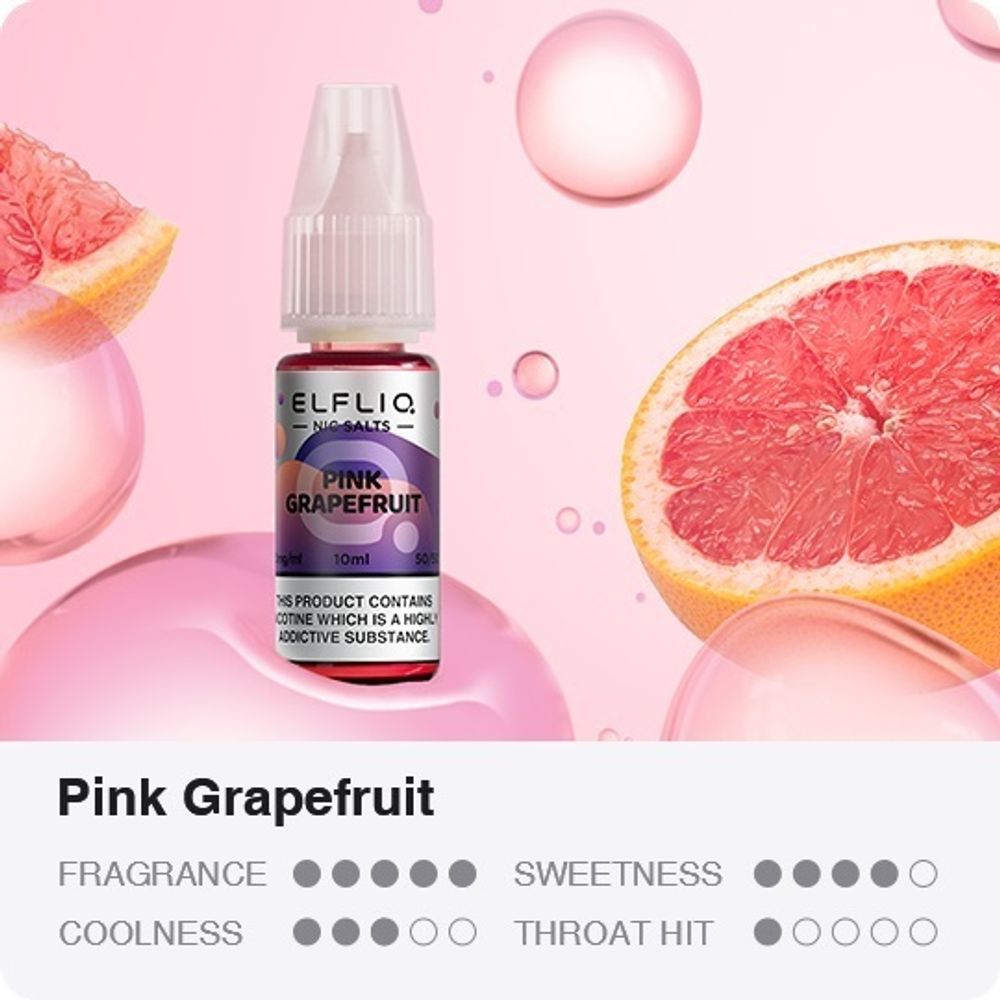 ELFLIQ - Pink Grapefruit (5% nic, 30ml)