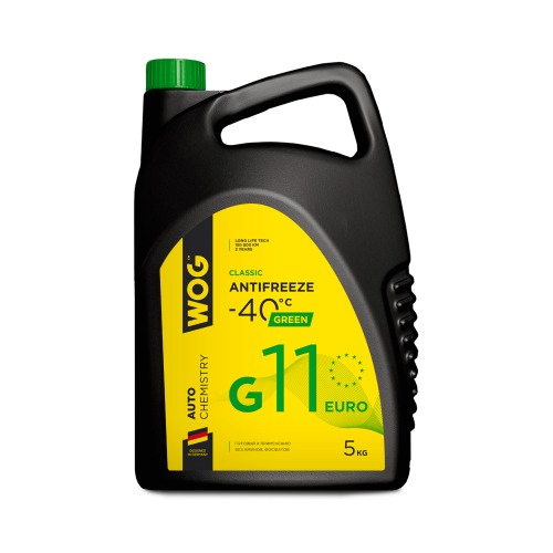 Антифриз WOG зеленый 5 кг