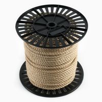 Веревка джутовая 8 мм 200 м