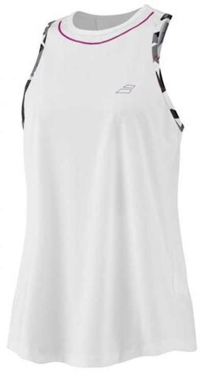 Топ теннисный Babolat Aero Tank Top Woman - White