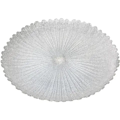 Тарелка 32см «Нимфа» серебро