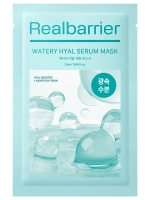 Real Barrier Глубокоувлажняющая тканевая маска с ПДРН и гиалуроновой кислотой Watery Hyal Serum Mask 30 мл х 10 шт