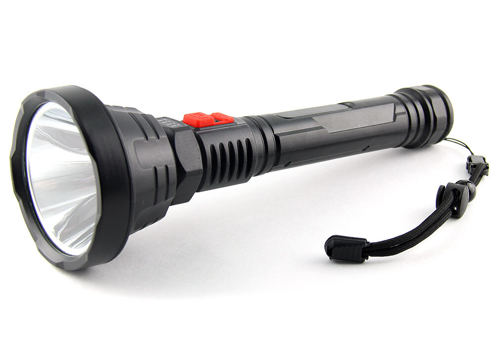 Фонарь ручной линза пластик. USB BL-826