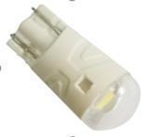 Лампа светодиодная 12V 5W без цоколя оранжевый 1 SMD (габариты, повт.поворотника) Silver 2 шт. блистер Маяк