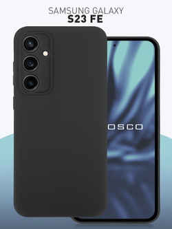 Чехол ROSCO для Samsung Galaxy S23 FE (арт.SS-S23FE-COLOURFUL-BLACK )