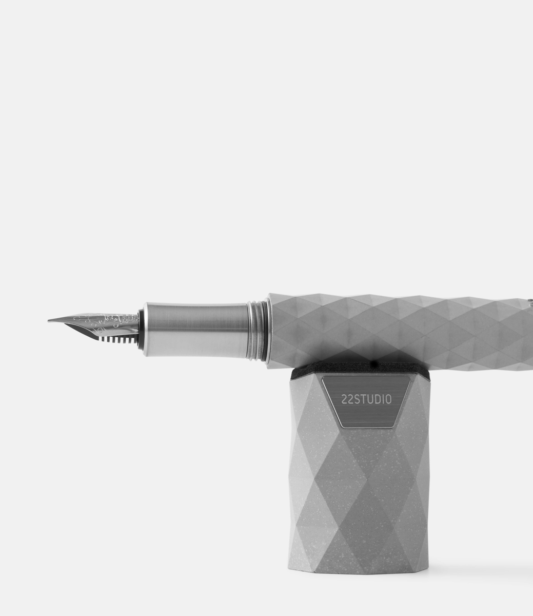 Polygon Fountain Pen Gift Set Gray — подарочный набор
