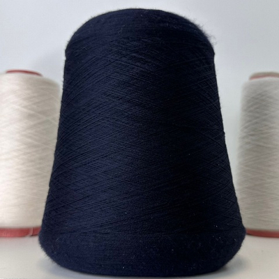 LOUVRE - CARIAGGI for Brunello Cucinelli; 90% меринос, 10% кашемир; 3000м/100гр; part. 79106; col. 102, цвет: черно-синий