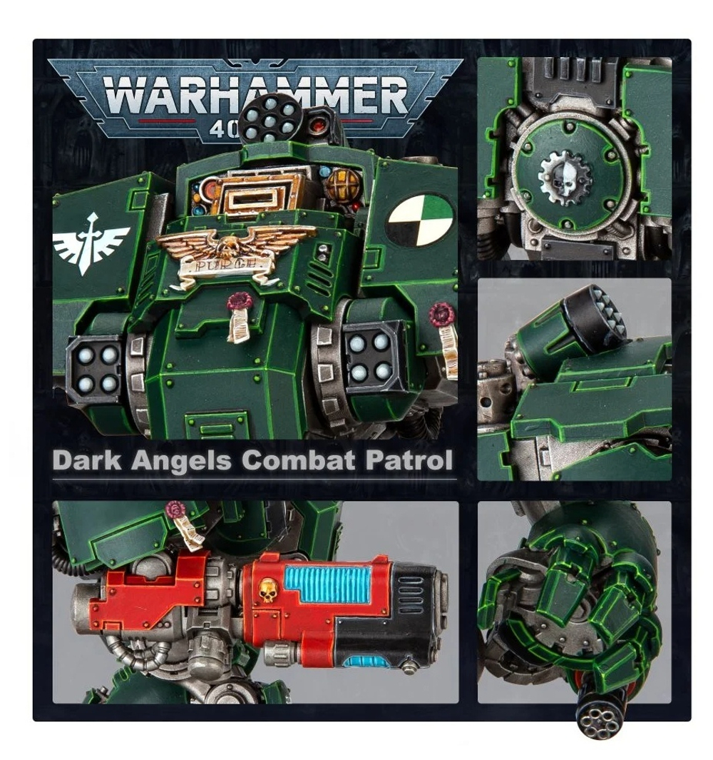 Набор пластиковых моделей Warhammer 40000 Combat Patrol: Dark Angels