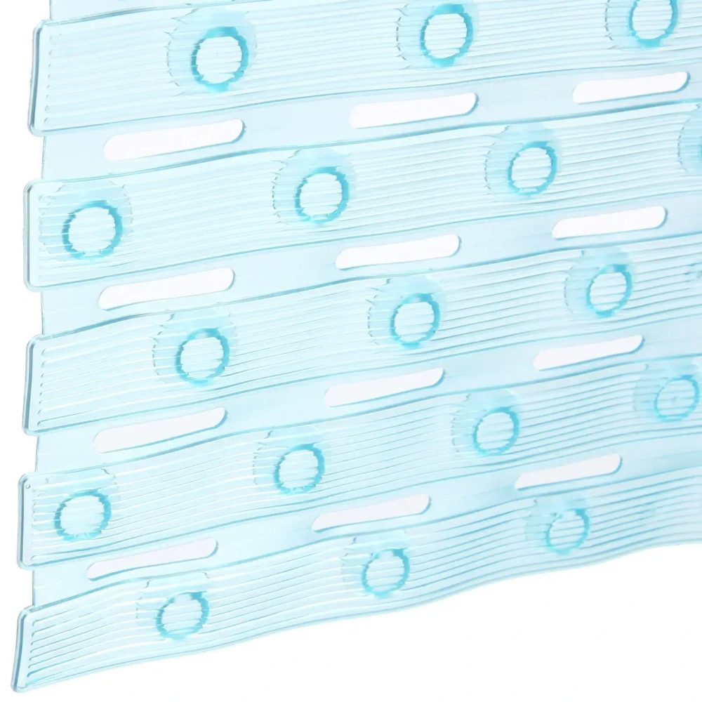 Коврик в ванну 67х37"Сити» синий