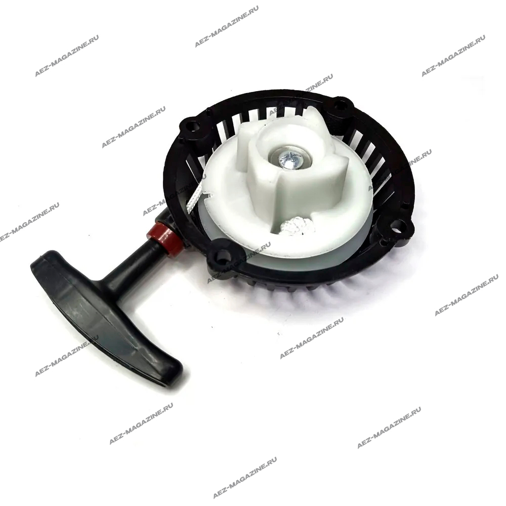 Ручной стартер для двигателей Китай 43-63см3, расстояние между отверстиями 66мм 4 зуба