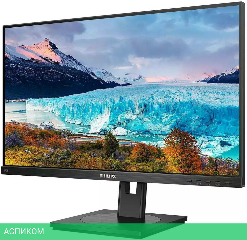 Монитор Philips 272S1M/01 черный