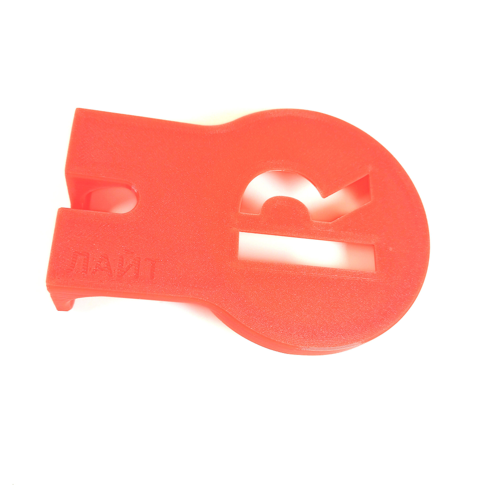 Настенный кронштейн-полка для Яндекс станций Лайт (первое поколение) 3D Печать, красная