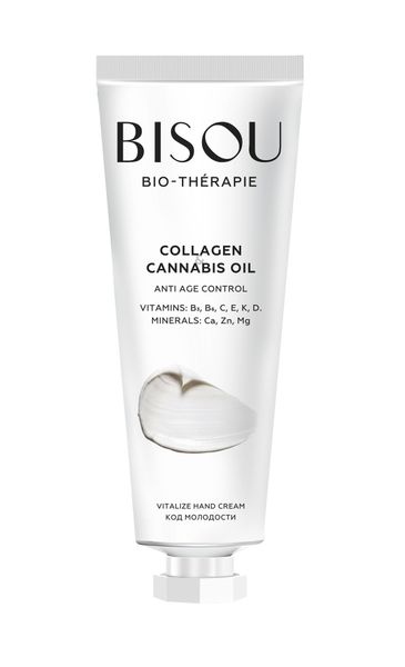 Bisou Collagen Cannabis Oil Код Молодости 60 мл - Крем для рук