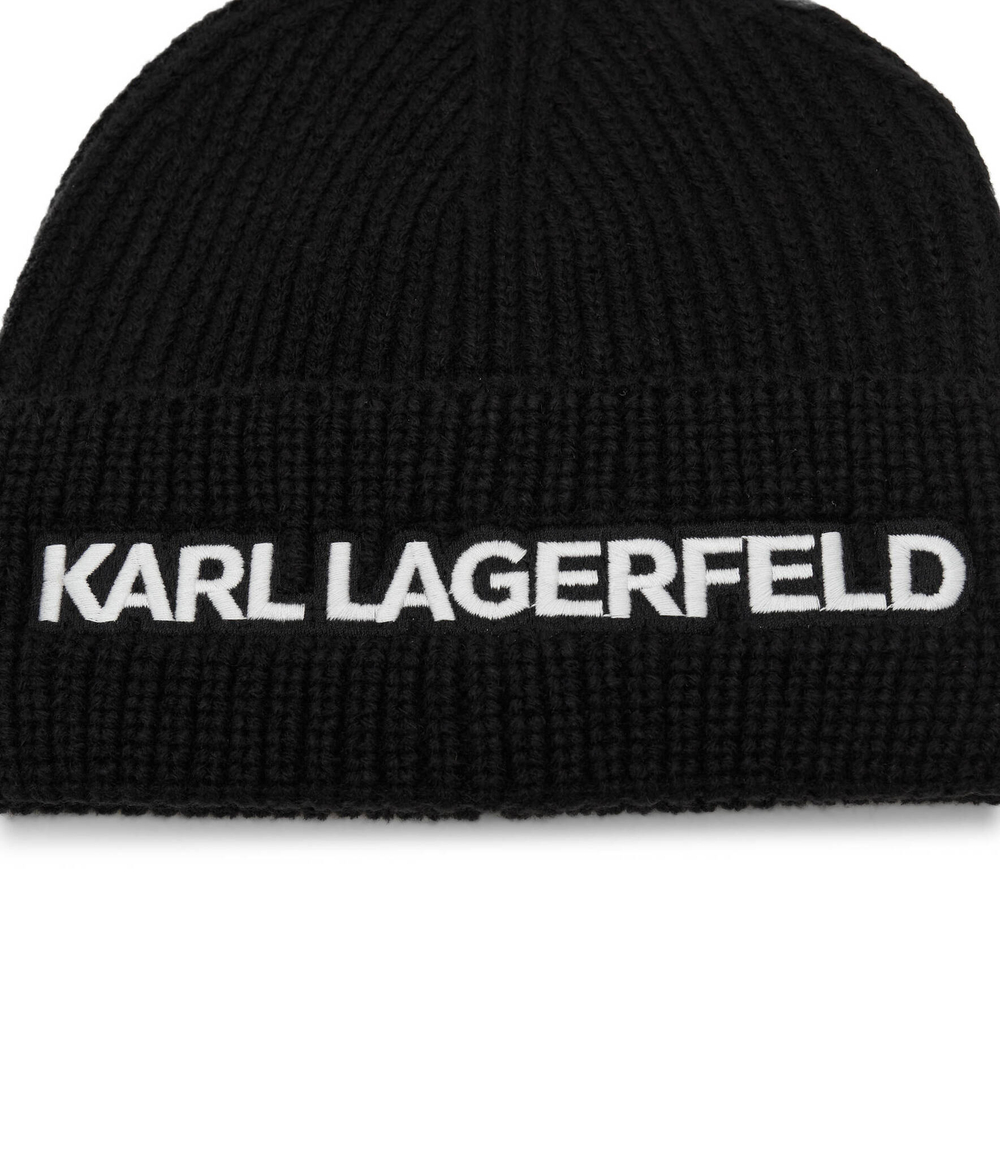 Шапка Karl Lagerfeld Kids - черный(Z11063)