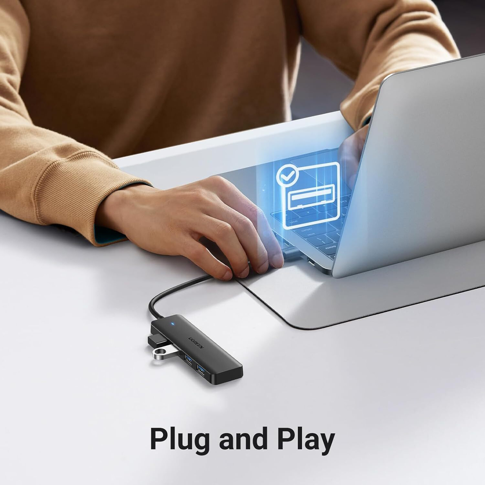 USB 3.0 4 port HUB, 0.15m UGREEN 25851