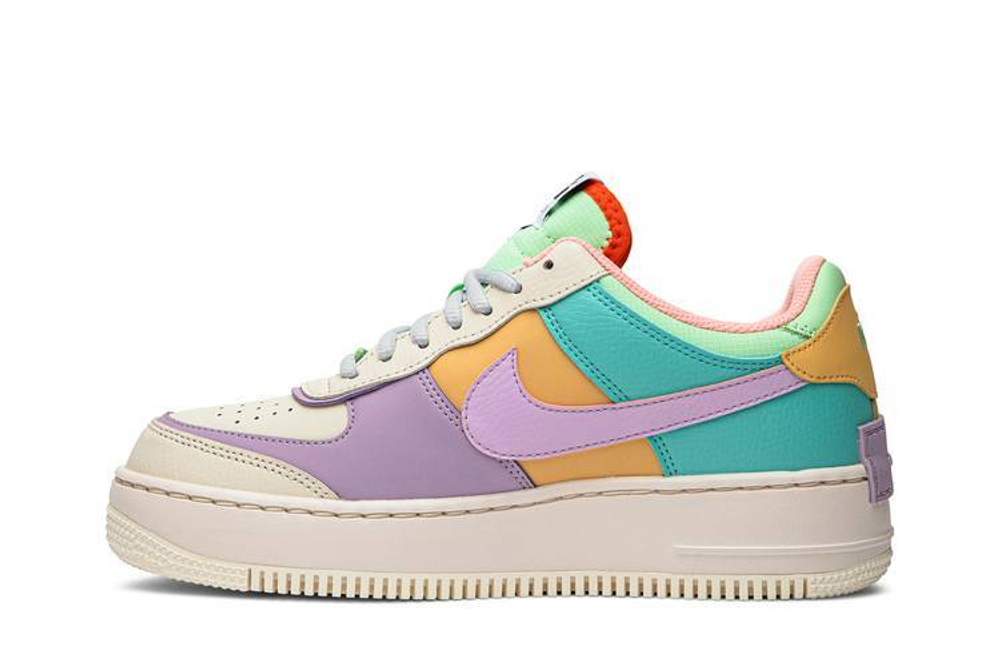 Кроссовки Nike Air Force 1 Shadow (Женская размерная сетка)
