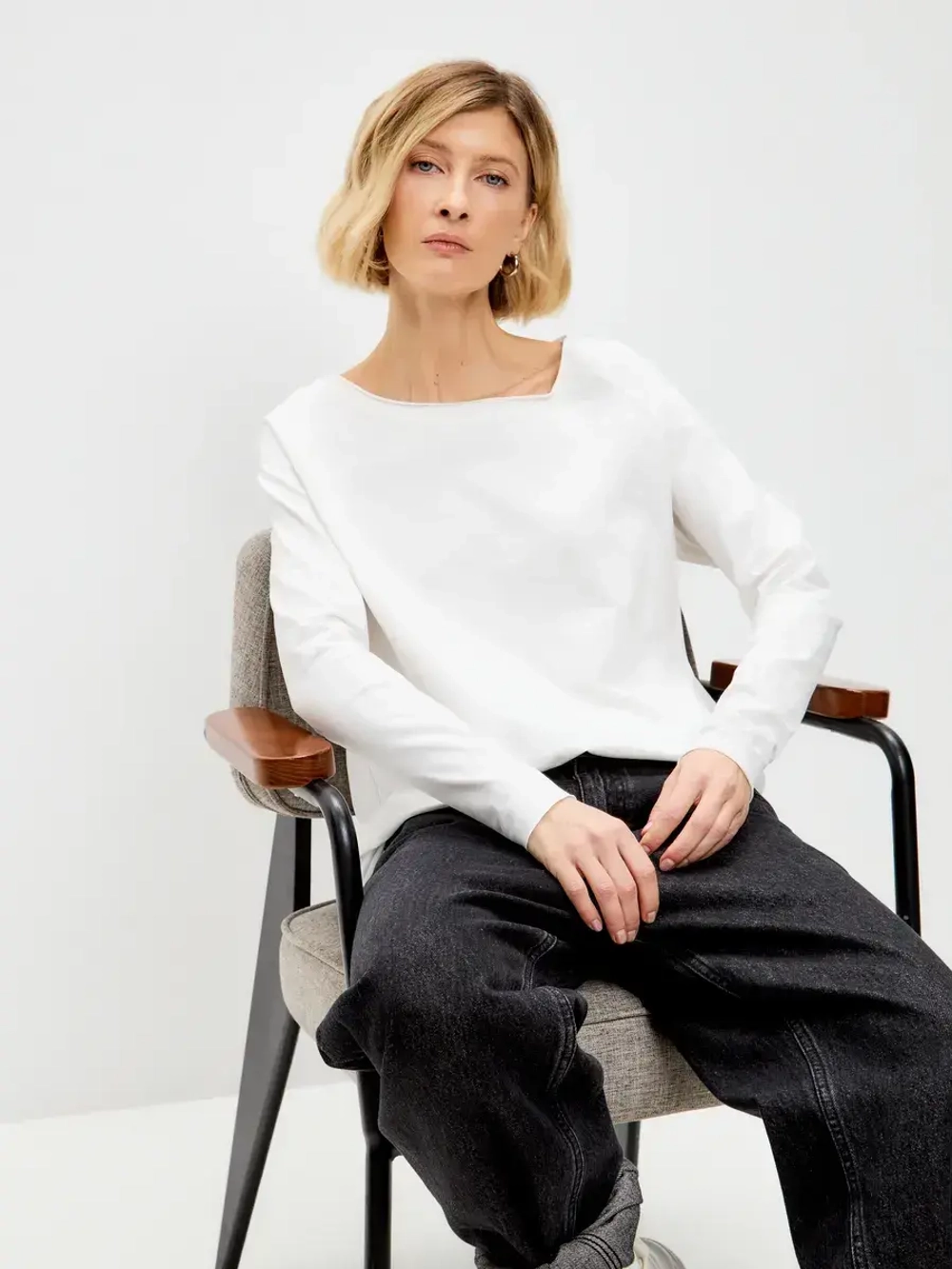 Лонгслив оверсайз реглан