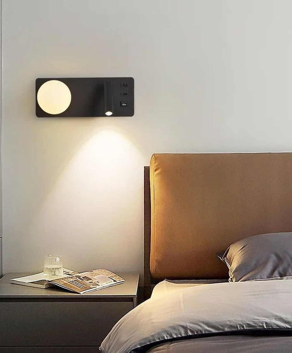 Современные бра-читалки в трёх вариантах