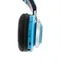 Наушники беспроводные LuazON RX-1 TM-021, накладные, BT 4.2, 250 мАч, LED, FM,microSD,синие