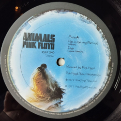 Винтажная виниловая пластинка LP Pink Floyd Animals (Japan 1977) (No Obi) 25AP 340