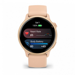 Умные часы Garmin Vivoactive 6 розовые с розовым ремешком