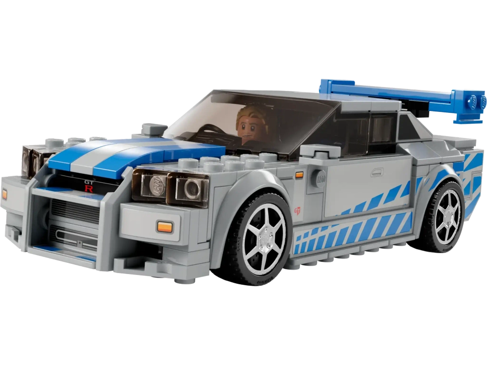 Конструктор LEGO Speed Champions 76917 Форсаж 2 Nissan Skyline GTR (R34)