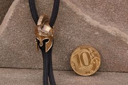 Бусина на темляк Шлем греческий от мастерской Крымская бронза