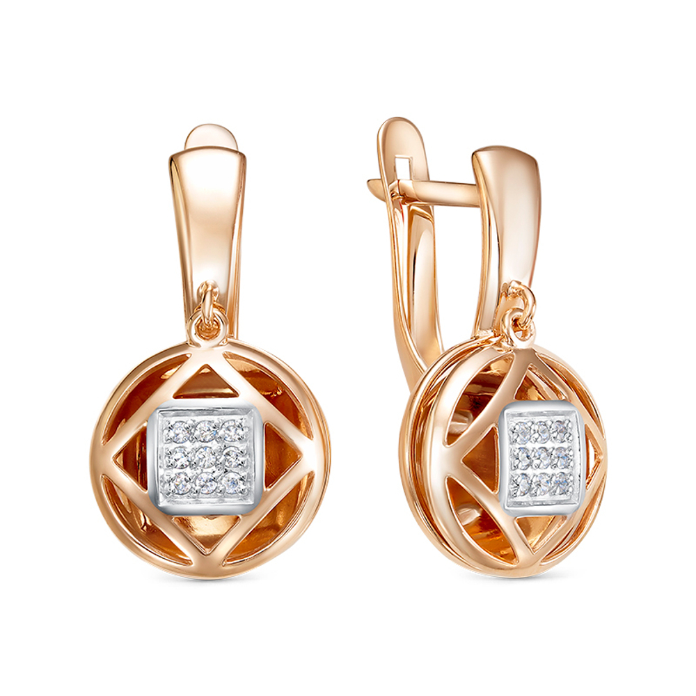 Серьги из золота 585 пробы