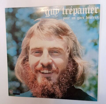 Винтажная виниловая пластинка LP Guy Trepanier Pour Un Gars Heureux (France 1974)