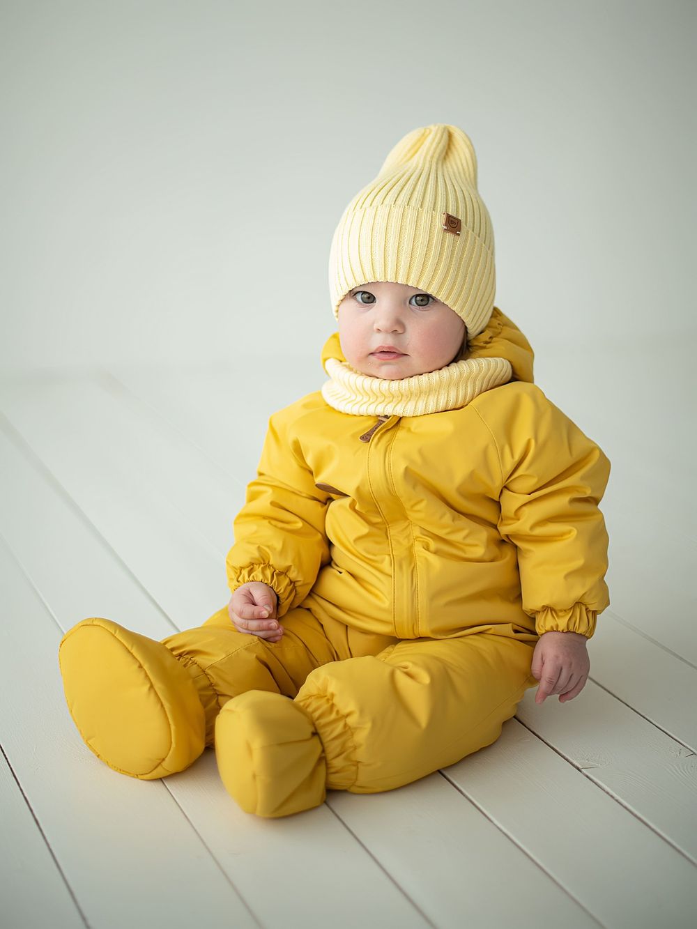 Шапка хлопковая однослойная "Мимоза" 0+