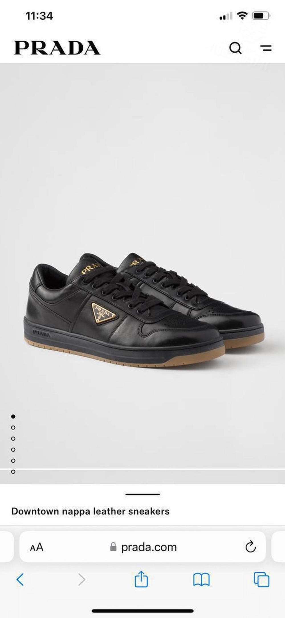 Кеды Prada