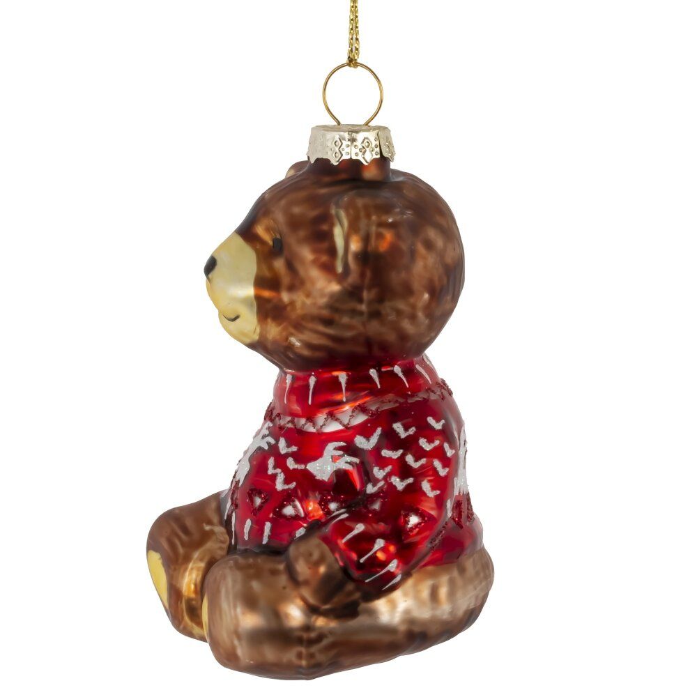 GAEM Украшение новогоднее "Мишка", L6 W5,5 H10 см