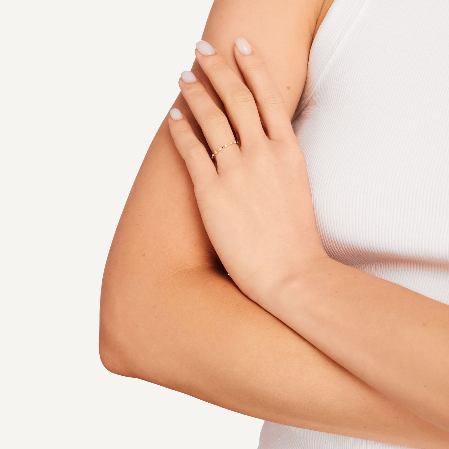 Кольцо Tears Band Gold