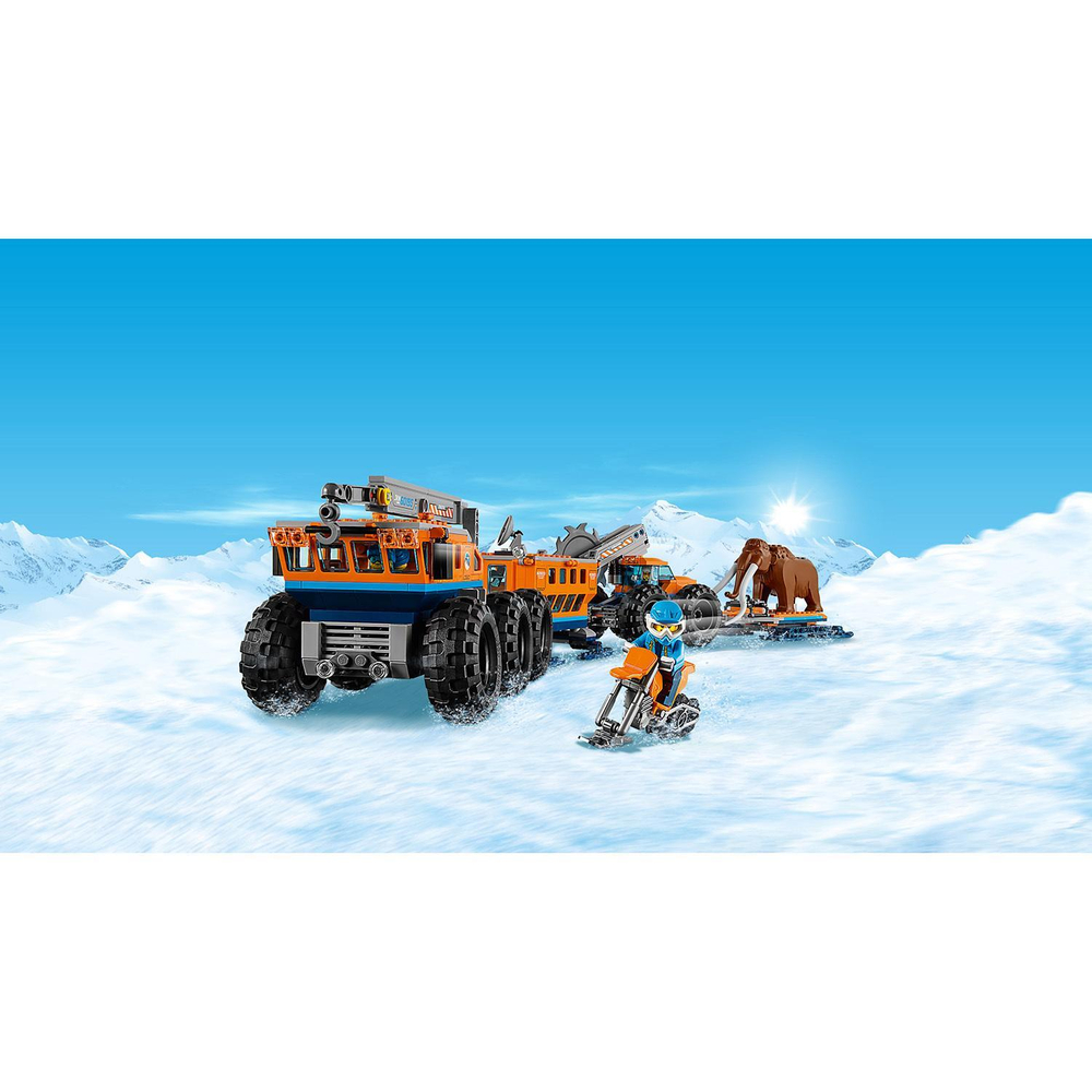 LEGO City: Арктическая экспедиция: Передвижная арктическая база 60195 — Arctic Mobile Exploration Base — Лего Сити Город