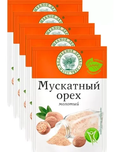 Мускатный орех (молотый) 15г х 5 шт