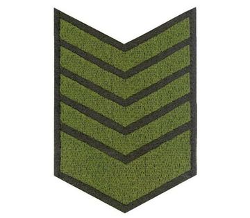 Нашивка по году службы 9 лет, на липучке (Олива)