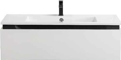 Тумба с раковиной Cezares Slider 100 SLIDER-1000-1C-SO-BO белая матовая